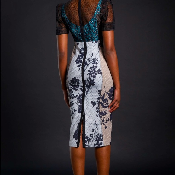 BYRON LARS In Earnest Victorian Sheath Dress NWT 4 SOLD OUT - Picture 5 of 8